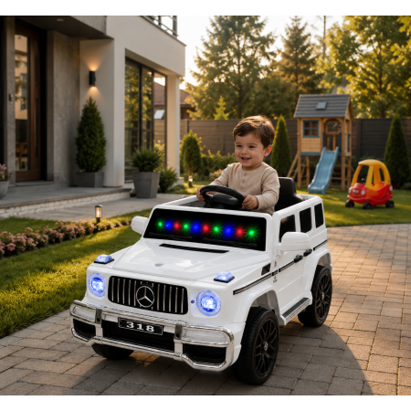 G-Class 318 საბავშვო ელექტრო მანქანა-MR-318-W