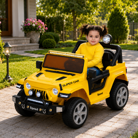 საბავშვო ელექტრო მანქანა JEEP-SPEED-938-Y