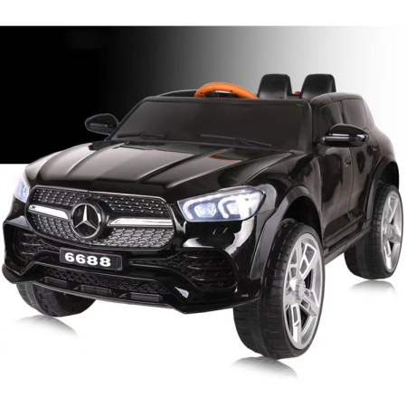 საბავშვო ელექტრო მანქანა Mercedes-Benz GLC MR-6688 კაუჩუკის საბურავებით.ტყავის სავარძლით