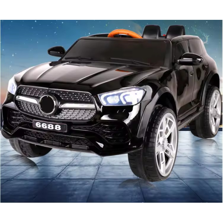 საბავშვო ელექტრო მანქანა Mercedes-Benz GLC MR-6688 კაუჩუკის საბურავებით.ტყავის სავარძლით