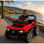 საბავშვო ელექტრო მანქანა Mercedes SF-818-R (2 ძრავა, 12V)