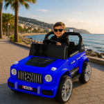 საბავშვო ელექტრო მანქანა Mercedes MR616-B (2 ძრავა, 12V)