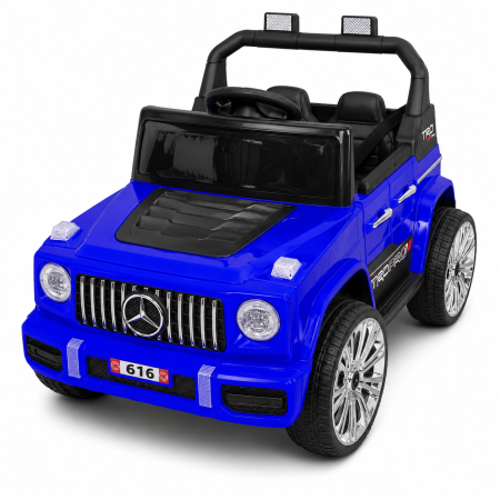 საბავშვო ელექტრო მანქანა Mercedes MR616-B (2 ძრავა, 12V)