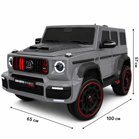 საბავშვო ელექტრო მანქანა Mercedes-Brabus KQ-802-C (4×4, 12V)
