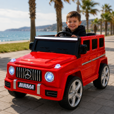 საბავშვო ელექტრო მანქანა Mercedes KY9188-R (4 ძრავა, 12V)