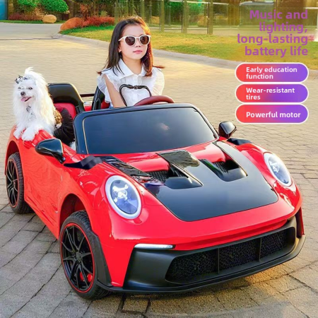 ბავშვთა ელექტრო მანქანა Porsche 911 STRONG 4WD-AT-918-R