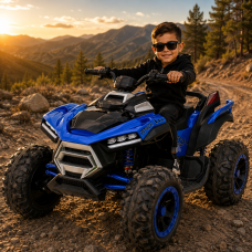 საბავშვო ელექტრო კვადრო OFF-ROAD JM-902-BLU (4×4, 12V)