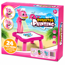 საბავშვო სახატავი პროექტორი მაგიდით Projector Painting GH-332A