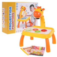 საბავშვო სახატავი პროექტორი ჟირაფი (Giraffe Drawing Projector) GH-2021-6