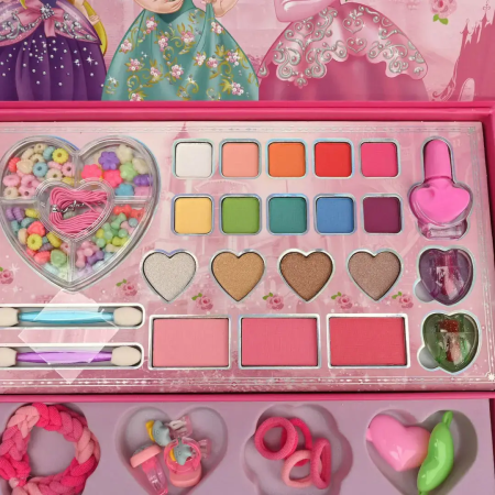 საბავშვო კოსმეტიკის ნაკრები Kids Fairy Princess Makeup Kit IG-5707