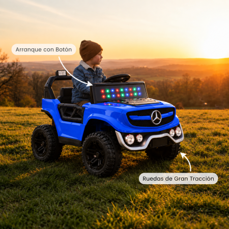 ბავშვთა ელექტრო მანქანა Mercedes-Benz (501)618B