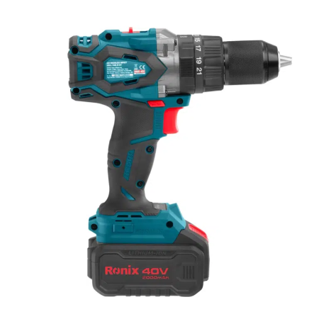 უნახშირო დარტყმითი სახრახნისი Ronix-8905c-40V, 150 Nm ელემენტის და დამტენის გარეშე