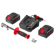 უნახშირო დარტყმითი სახრახნისი Ronix-8905c-40V, 150 Nm ელემენტის და დამტენის გარეშე