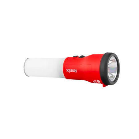 ორმაგი ფუნქციის დატენვადი LED ფანარი 200 ლმ — ELKA მოდელი RONIX RH-4258