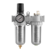 ორმაგი ჰაერის ფილტრი, რეგულატორი Ronix RH-6902, 10 ბარი