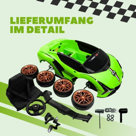 ბავშვის ელექტრო მანქანა LAMBORGHINE LB-XGZ-7188L-G