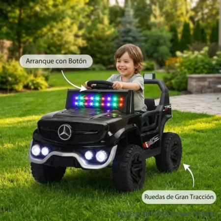 ბავშვთა ელექტრო მანქანა Mercedes-Benz PL-501(618)BLACK