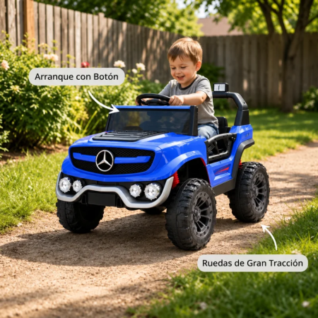 ბავშვთა ელექტრო მანქანა Mercedes-Benz PL-501(618)B