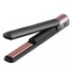 Ardesto Hair straightener Pink Touch, 50V, 160-200C, display, ceramics, USB-C > USB-A gray-pink