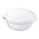 Ardesto Baking dish with lid  BLACK MARS, round, 1.5l