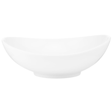 სალათის თასი Ardesto AR3722 Porcelain, 26cm, Salad Bowl, White
