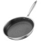 Ardesto Fry pan Black Mars Avior, 28cm, Triply stainless steel