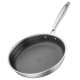 Ardesto Fry pan Black Mars Avior, 26cm, Triply stainless steel