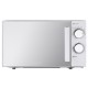 ARDESTO Microwave oven, 20L, mechanical control, 800W, handle opening, silver