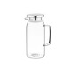 ARDESTO Pitcher with lid, 1200 ml, borosilicate glass, s/s