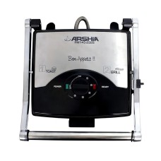 სენდვიჩის აპარატი ვერცხლისფერი 1200ვტ PM145-2325 27238 ARSHIA