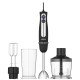 Ardesto blender submersible, 800W, 3in1, bowl-600ml, chopper 500 ml, black-silver