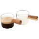 Ardesto Set of capacity for cream and sauce,  100ml, 2 pcs, borosilicate glass, transparent