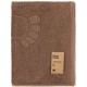 Ardesto Terry towel for feet Benefit, 50х70cm, 100% cotton, brown