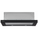ჩასაშენებელი გამწოვი Ardesto HT-F700MBL, 450m³/h, Built In Hood, Black