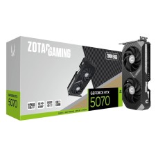 ვიდეო დაფა Zotac ZT-B50700E-10P Twin Edge, GeForce RTX5070, 12GB, 192Bit, DP, HDMI, Black