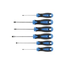 HT1S095 სახრახნისების ნაკრები 6 ცალი Screwdriver set 6 pcs, steel S2 HÖGERT (6/36)