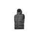 HT5K920-M ჟილეტი ჰუდით BORGER Insulated vest with a hood black M (50)