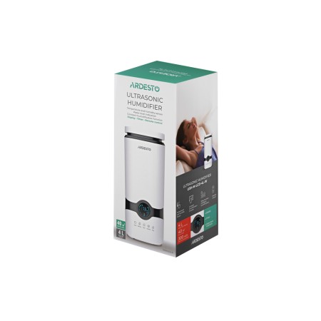 Ardesto Ultrasonic Humidifier with LCD screen,4L Ardesto USH-M-LCD-4L-W