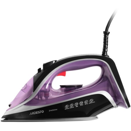 Ardesto Iron IR-B2234, 2400W, 350ml, steam boost, ceramic soleplate, violet-black