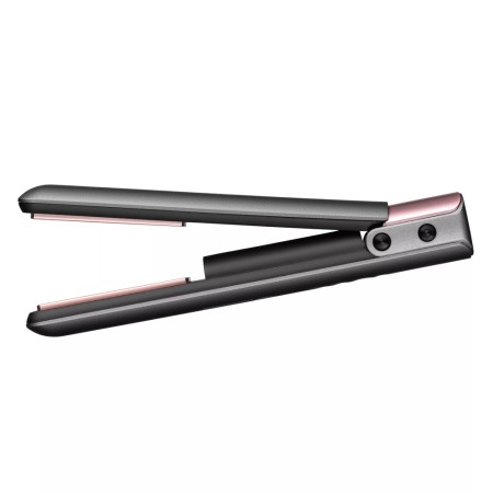 Ardesto Hair straightener Pink Touch, 50V, 160-200C, display, ceramics, USB-C > USB-A gray-pink