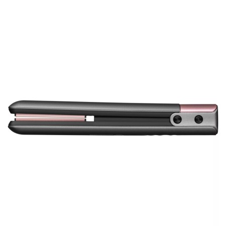 Ardesto Hair straightener Pink Touch, 50V, 160-200C, display, ceramics, USB-C > USB-A gray-pink