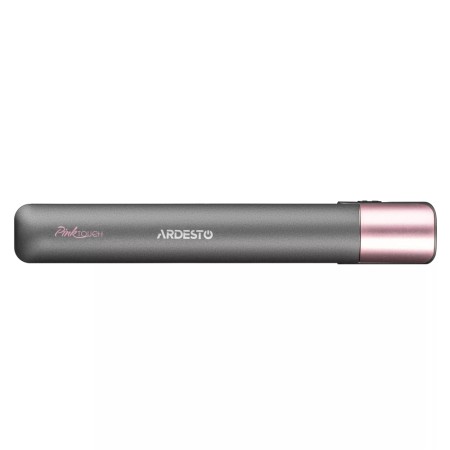 Ardesto Hair straightener Pink Touch, 50V, 160-200C, display, ceramics, USB-C > USB-A gray-pink