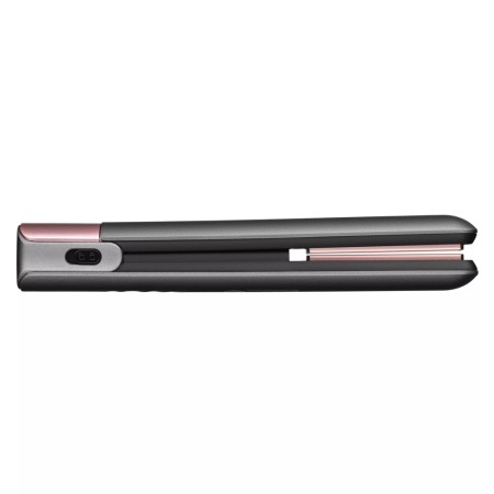 Ardesto Hair straightener Pink Touch, 50V, 160-200C, display, ceramics, USB-C > USB-A gray-pink