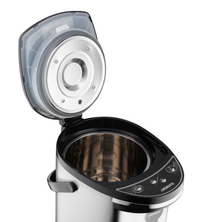 Ardesto Thermopot 6l, stainless steel+plasti, gray-black