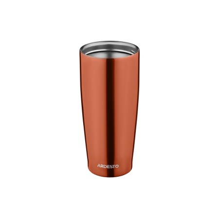 ARDESTO Travel mug  Easy travel 450 ml, orange, s/s