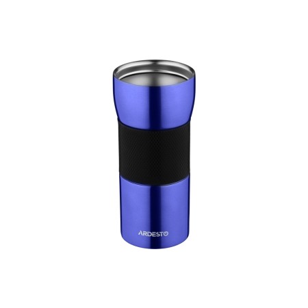 ARDESTO Travel mug  Easy travel 450 ml, blue,silocone, s/s