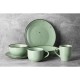 Ardesto Dessert plate Bagheria Pastel green, 19cm, ceramics, green