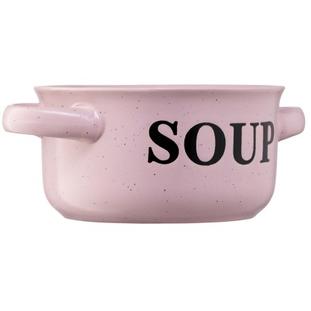Ardesto Bowl Alcor, 550ml, ceramics, pink