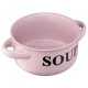 Ardesto Bowl Alcor, 550ml, ceramics, pink