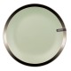 Ardesto Dinner plate Liguria Green bay, 26cm, ceramics, green